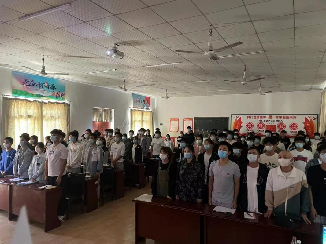 我校團委開展二十大系列學(xué)習(xí)活動