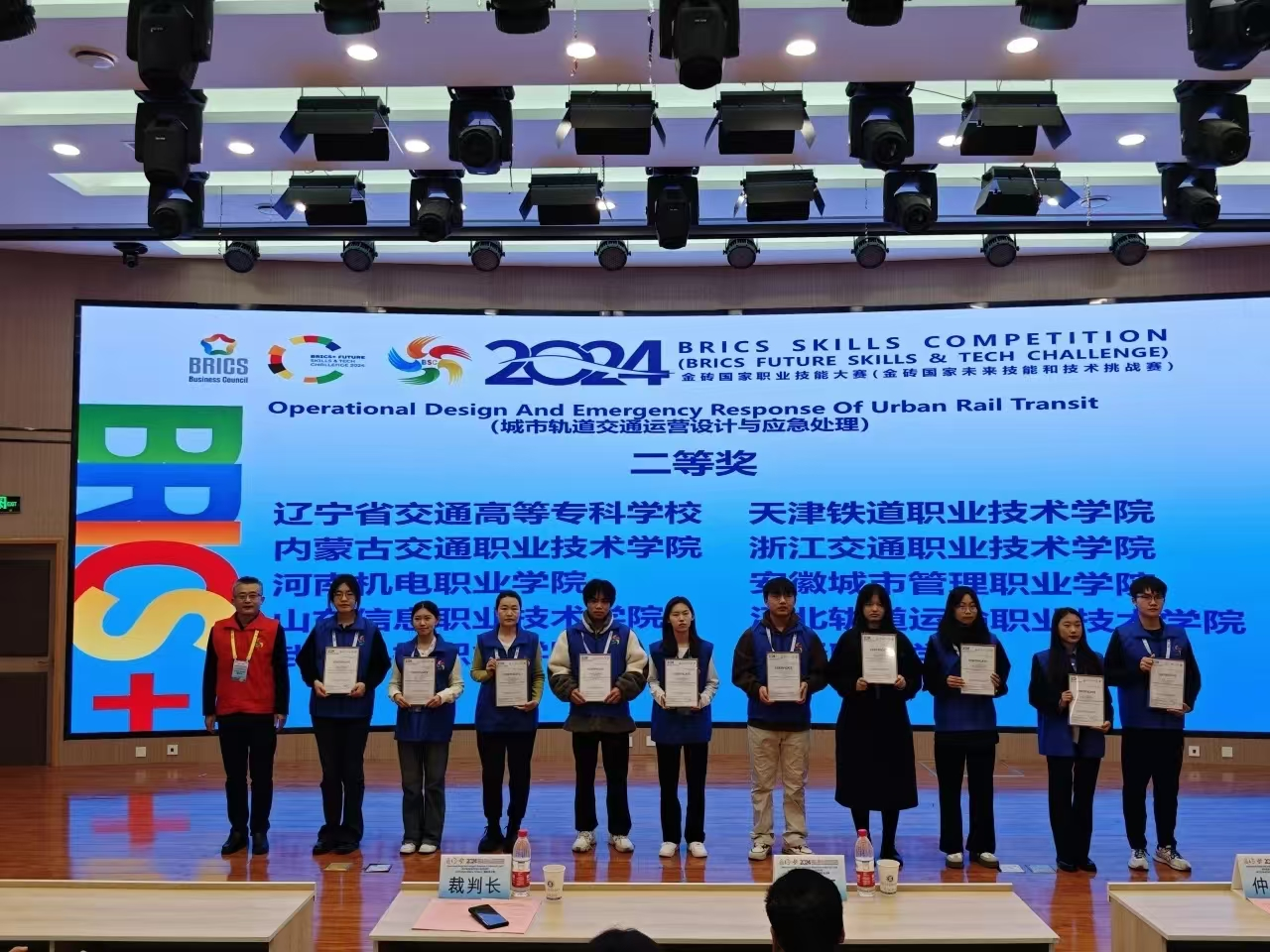 喜報(bào)！我院在2024金磚國(guó)家職業(yè)技能大賽中喜獲佳績(jī)