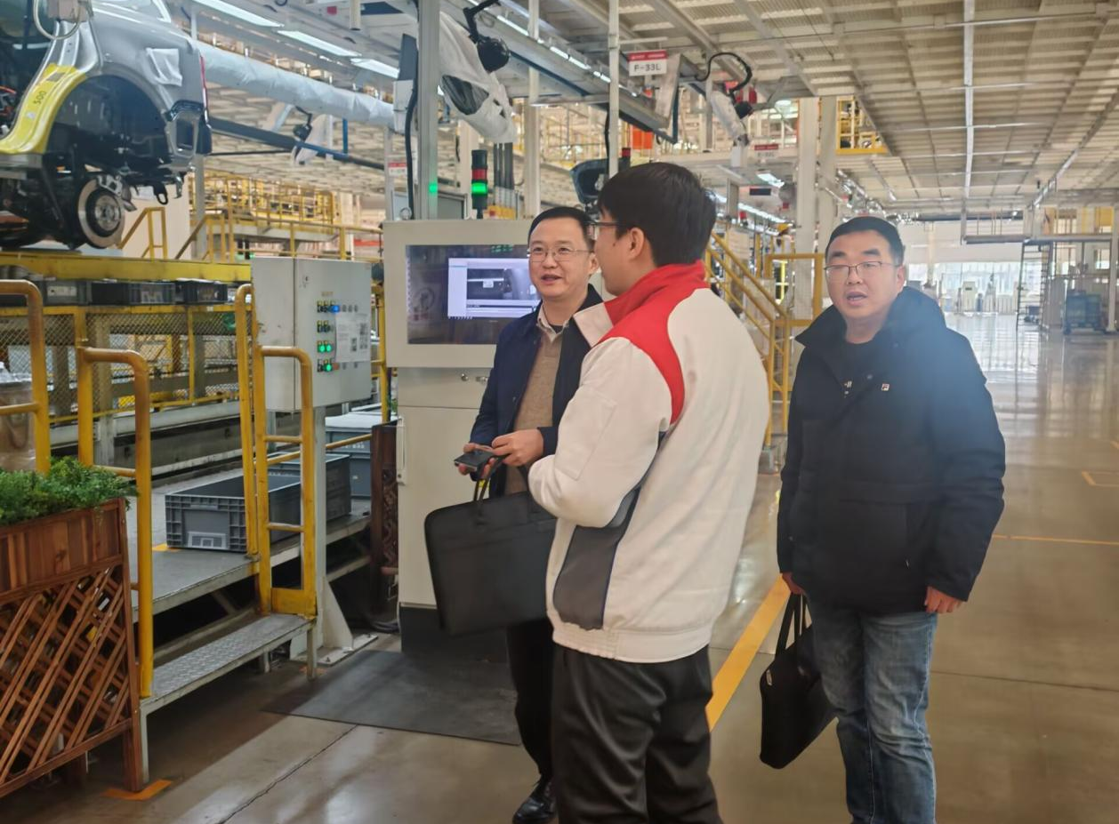 寒假暖心促就業(yè)，校企聯(lián)動謀新篇——學(xué)院赴長城汽車股份有限公司荊門分公司開展訪企拓崗活動