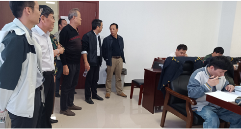 院領(lǐng)導深入培訓陣地，推動培訓項目發(fā)展， 為人才培訓提供堅實支撐