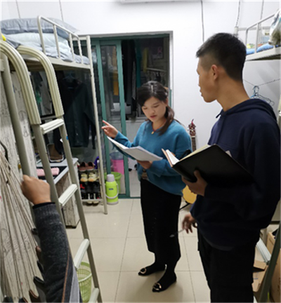 宿我風(fēng)采 愛在心舍  武科院開展大學(xué)生內(nèi)務(wù)整理評(píng)比活動(dòng)