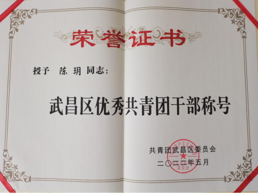 喜報！我校團委工作榮獲武漢市和武昌區(qū)五四表彰多項榮譽