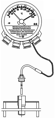 MT-ST160W指針溫度計-MESSKO品牌
